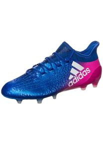 adidas Performance, Herren Fu&szlig;ballschuh 'X 16.1 FG', Blau / Pink