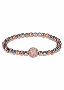 J. JAYZ, Damen Armband, Rosa / Silber