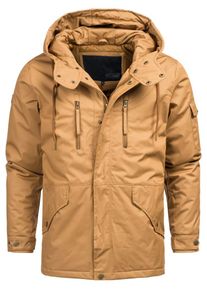 INDICODE JEANS, Herren Winterjacke 'Elmhurts', Sand