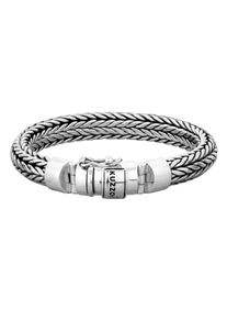Kuzzoi, Herren Armband 'Twisted', Silber