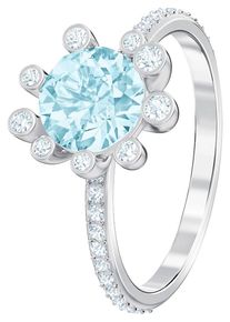 Swarovski, Damen Ring 'Olive', T&uuml;rkis / Silber