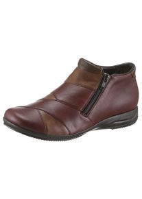 Rieker, Damen Winterboots, Braun / Karminrot