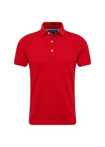 Tommy Hilfiger, Herren Poloshirt 'TOMMY SLIM POLO', Rot