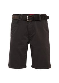 s.Oliver RED LABEL, Herren Shorts 'Plek', Schwarz