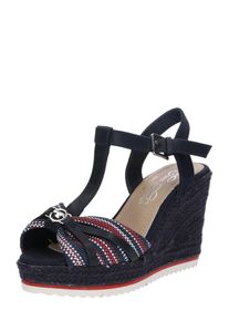 Tom Tailor, Damen Keilsandale, Navy