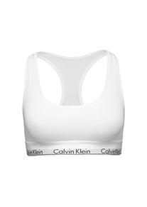 Calvin Klein Underwear, Damen Bustier-Top mit Label-Bund, Weiß