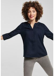 Street One, Damen Bluse, Ultramarinblau
