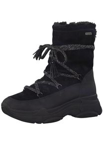 Tamaris, Damen Snowboots, Schwarz