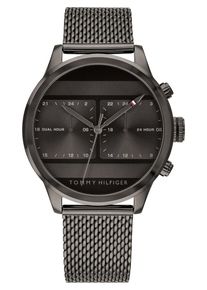 Tommy Hilfiger, Herren Uhr 'Casual, 1791597', Graphit