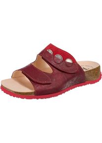 Think!, Damen Pantoletten 'Mizzi', Rot / Karminrot
