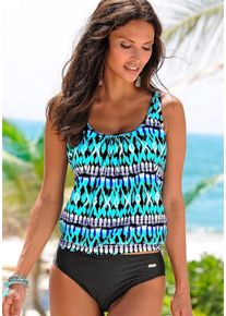 Lascana, Damen Tankini, Blau