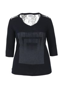 ZIZZI, Damen Shirt, Dunkelblau
