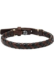 Fossil, Herren Armband, Braun / Schwarz