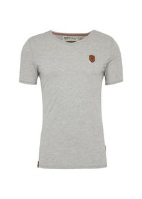 Naketano, Herren T-Shirt, Graumeliert