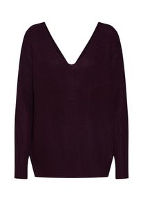 Dorothy Perkins, Damen Pullover 'PORT KNOT BACK JUMPR', Burgunder