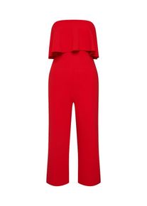 Missguided, Damen Overall 'DOUBLE LAYER CULOTTE JUMPSUIT', Rot