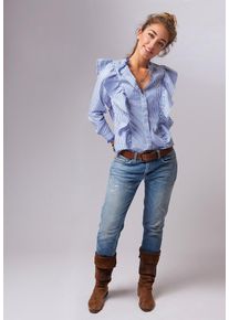 All Yours, Damen Bluse, Blau