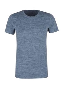 Q/S Designed By, Herren T-Shirt, Taubenblau