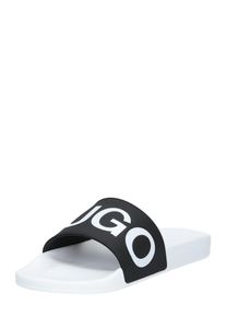 Hugo, Herren Slipper 'Time Out', Schwarz / Wei&szlig;