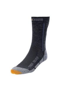 X-Socks, Damen Trekking Silver Wandersocken, Anthrazit / Hellgrau