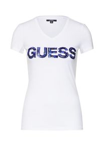 Guess, Damen T-Shirt, Wei&szlig;