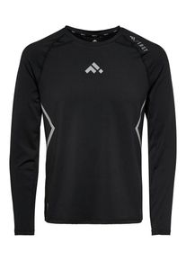 FIRST, Damen Funktionsshirt, Schwarz / Weiß