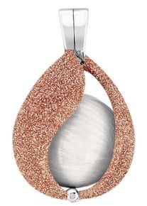 Engelsrufer, Damen Kettenanhänger 'Love of Heaven, Himmelsträne mit Sternenstaub, ERP-20-TEAR-STRO' (Set, 2 tlg., inkl. Klangkugel), Rosegold