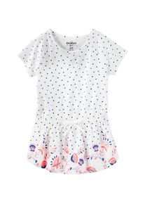 Oshkosh, Mädchen Kleid, Himmelblau / Koralle / Altrosa / Rotmeliert / Weiß
