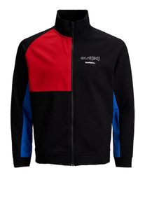 Jack & Jones JACK & JONES, Herren Sweatshirt, Blau / Rot / Schwarz