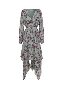 NA-KD, Damen Kleid, Hellgrün / Beere