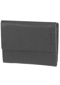 Samsonite, Damen Rhode Island SLG Geldbörse I Leder 11 cm, Schwarz