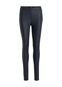 Object, Damen Leggings 'OBJBELLE COATED', Navy