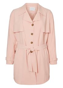 JUNAROSE, Damen Trench Mantel, Rosa