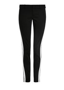 s.Oliver RED LABEL, Damen Hose, Schwarz / Weiß