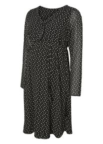 MAMALICIOUS, Damen Umstandskleid, Schwarz / Wei&szlig;