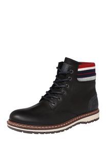 Bullboxer, Herren Schn&uuml;rstiefel mit Strickeinsatz, Navy