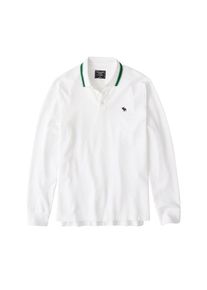 Abercrombie & Fitch Abercrombie & Fitch, Herren Poloshirt, Wei&szlig;