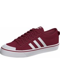 adidas originals, Herren Sneaker 'Nizza', Kirschrot / Wei&szlig;
