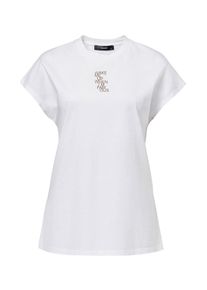 Hallhuber, Damen Shirt, Wei&szlig;