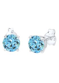 Elli, Damen Ohrstecker, Hellblau / Silber