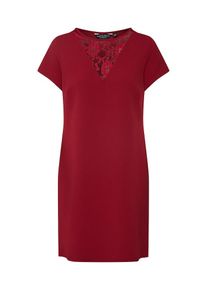 Dorothy Perkins, Damen Kleid, Dunkelrot