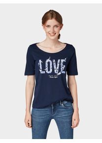 Tom Tailor, Damen Shirt, Navy