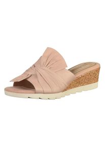 Marco Tozzi, Damen Pantoletten, Hellbraun / Rosa