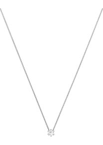 Christ, Damen Diamonds Kette '87458644', Silber / Weiß