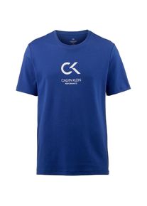 Calvin Klein, Herren Shirt, Blau / Weiß