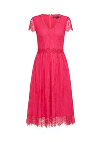 Four Flavor, Damen Spitzenkleid 'FIVI3', Himbeer