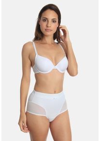 Sassa Mode Sassa, Damen Miederhose, Wei&szlig;