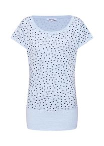 ABOUT YOU, Damen Shirt 'Ronja', Blau / Schwarz