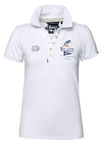Code-Zero, Damen Poloshirt 'Bol d'Or Regatta', Wei&szlig;