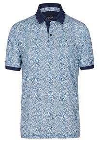 Daniel Hechter, Damen Merzerisiertes Polo Shirt, Nachtblau / Hellblau